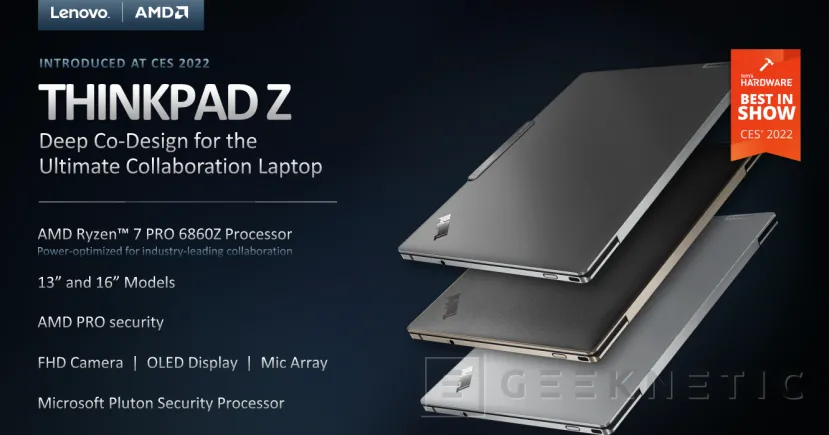Geeknetic AMD Launches its Ryzen Pro 6000: Zen3+ and RDNA2 Architectures Coming to Business Laptops 7
