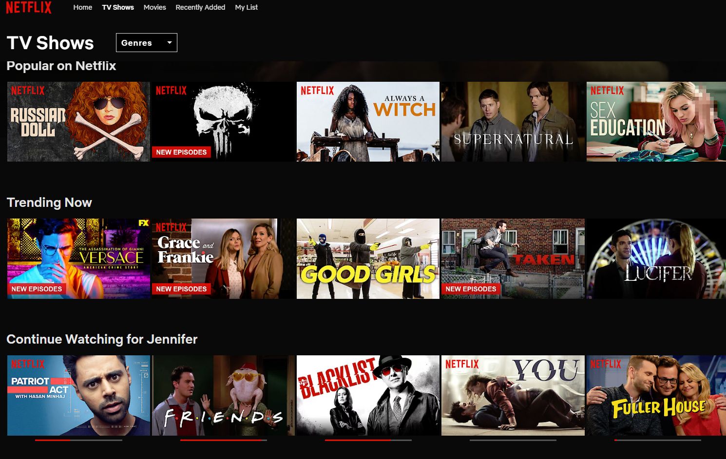 good shows to watch on netflix