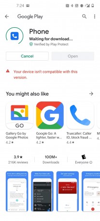 android phone dialer app missing