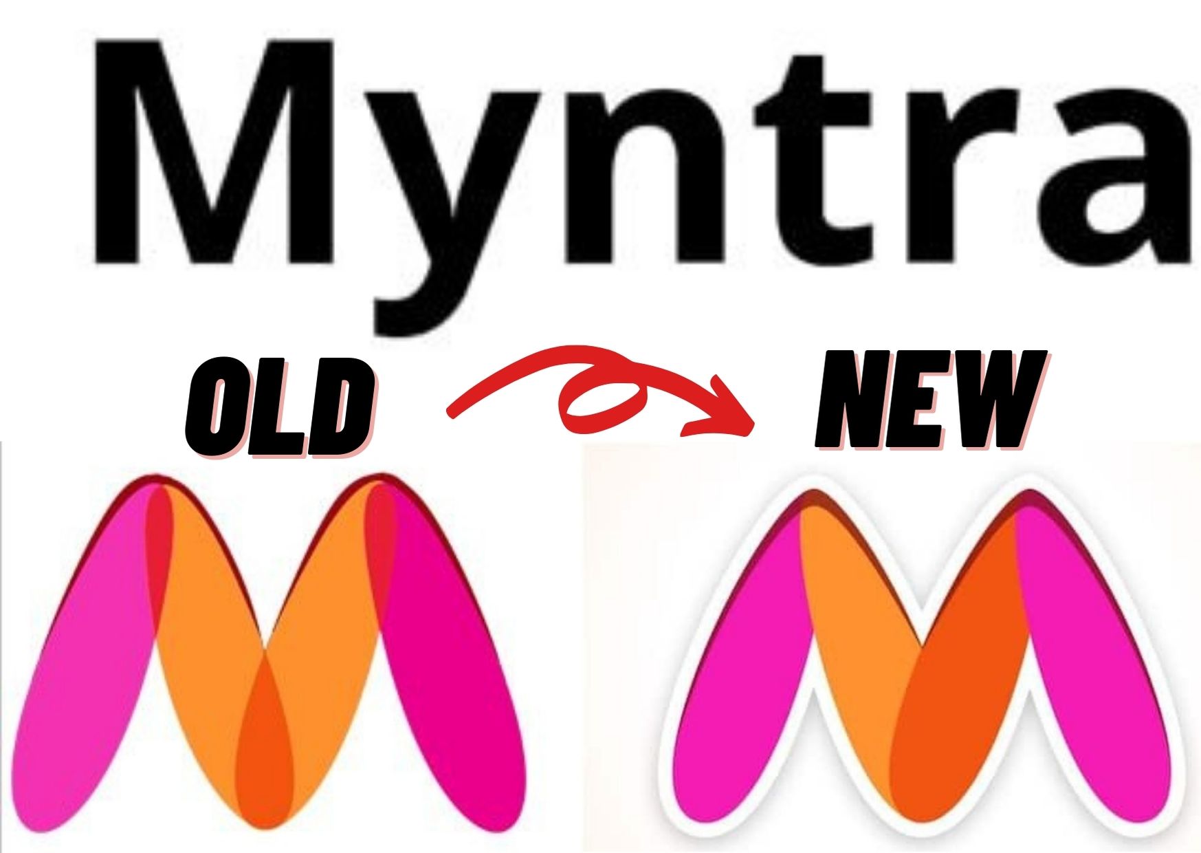  Myntra  Logo Change Now What is wrong with Myntra  logo 