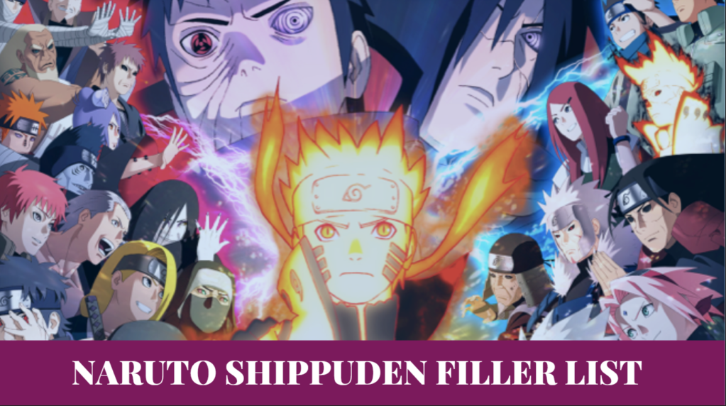 naruto shippuden episodes list synopsis fillers