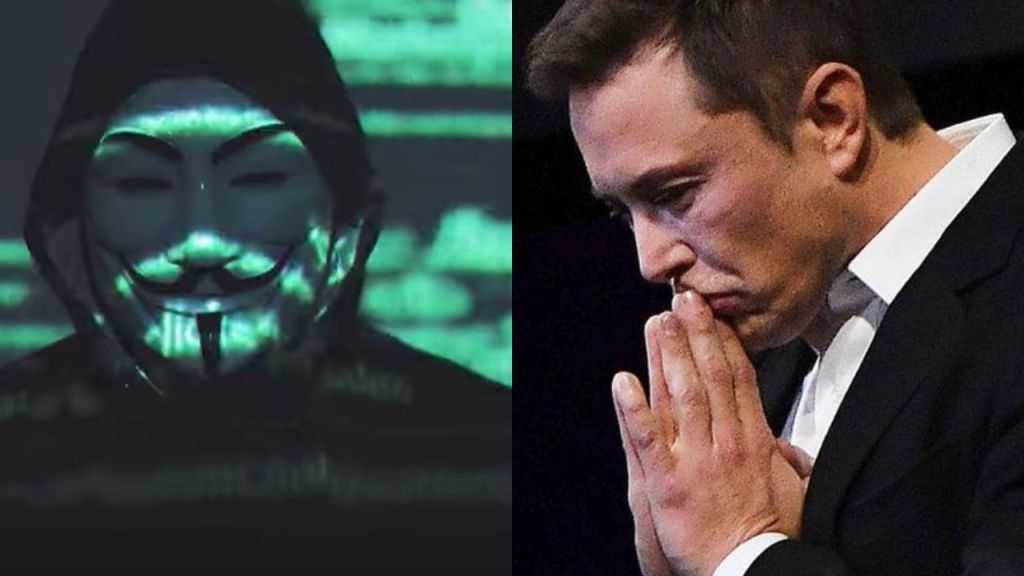 Elon Musk Threatened By Hacker Group Anonymous is it Fake Video??