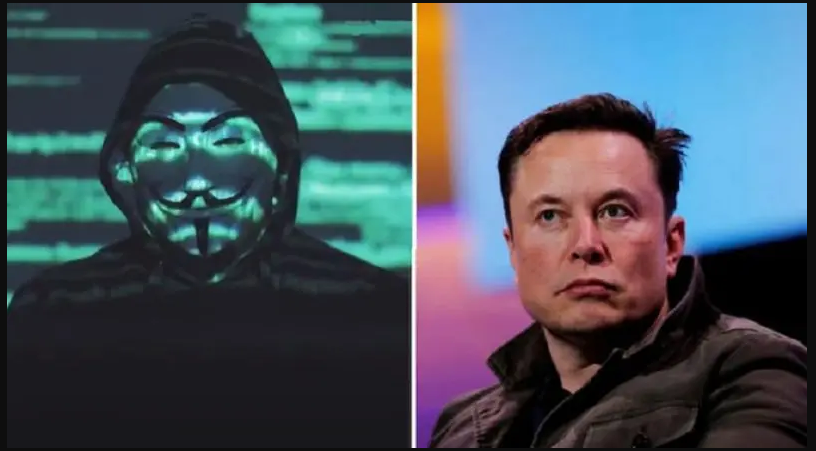 Hacker Group Anonymous Threatens Elon Musk for Manipulation of the Crypto market.