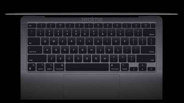 Realme Teases It's First Laptop Which similar to the Apple MacBook Air