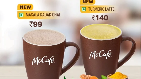 McDonald's India Innovates Its Menu With'Turmeric Latte', And 'Masala Kadak Chai' 
