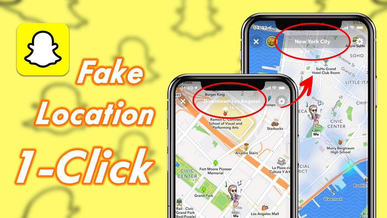 How to Change Snapchat Fake Location in Android/iPhone| Easy Steps