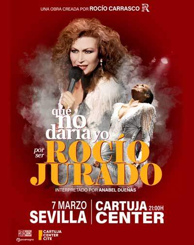 Poster for 'What I wouldn't give to be Rocío Jurado'