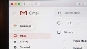 gmail receiving email musical marketing