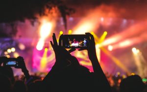 mobile and musical concert marketing