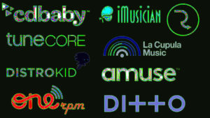 Digital music distributors